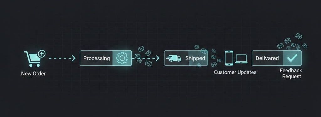 Automated buyer communication to prevent negative feedback on eBay