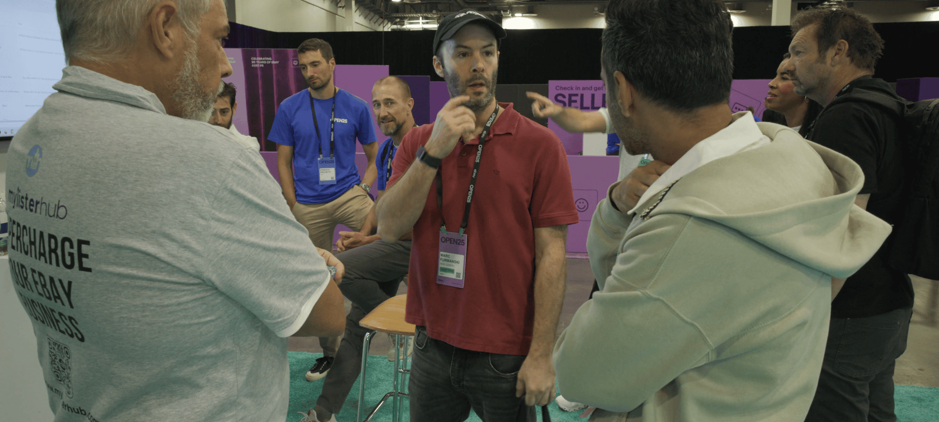 Candid conversation among sellers about AI listing tools at eBay Open 2025