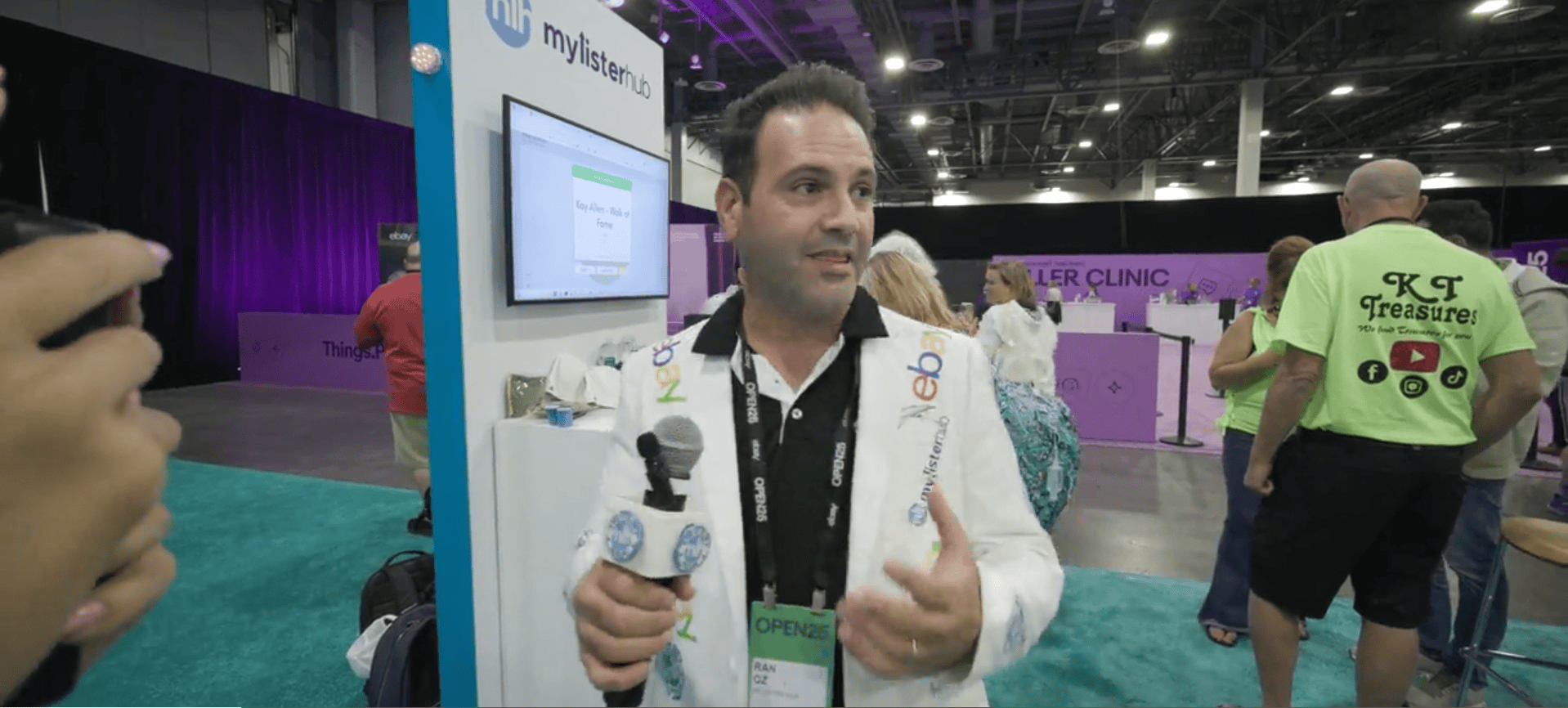 Official eBay Open 2025 Las Vegas stage photo celebrating sellers and innovation in ecommerce