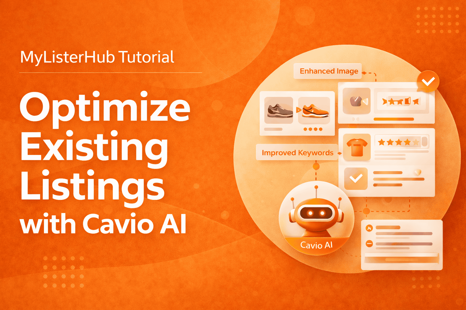 Optimize Existing eBay Listings with Cavio AI
