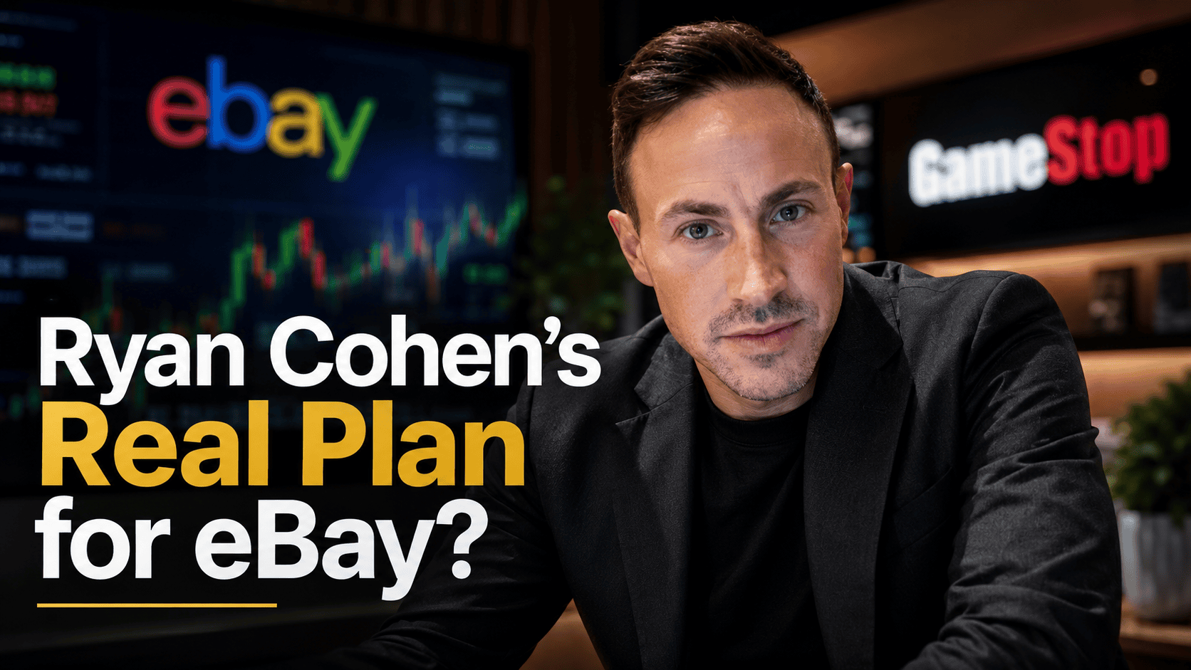 Ryan Cohen discussing GameStop’s potential eBay strategy and future marketplace vision during recent media interviews