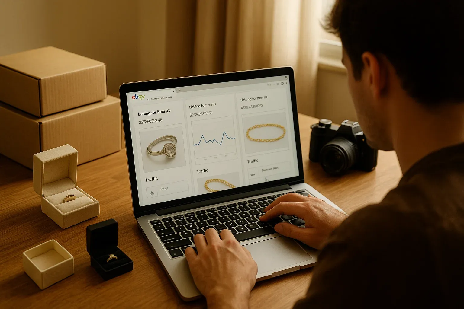 seller-reviewing-stale-ebay-listings-and-performance.webp
